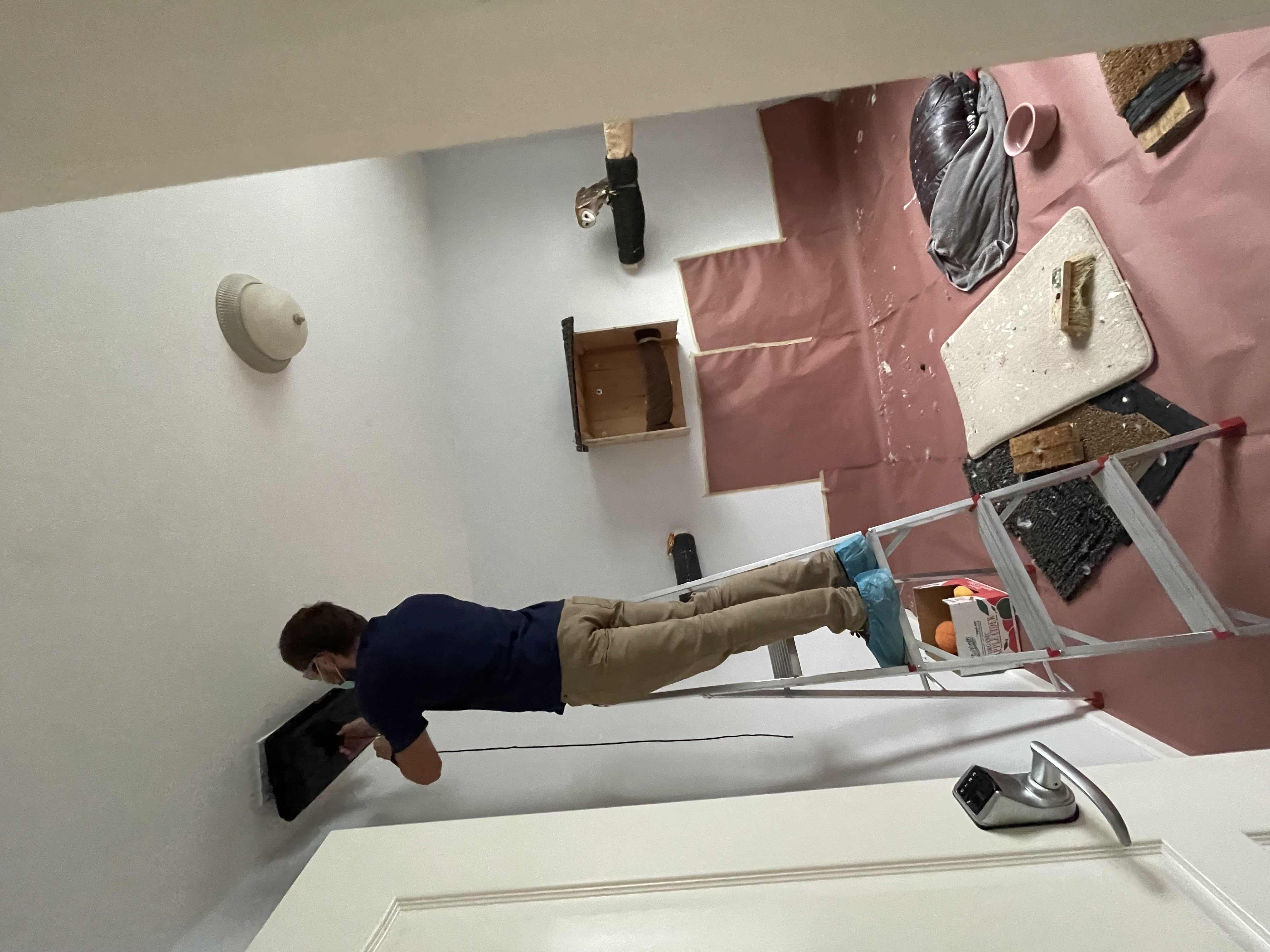 HERS Assistant covering registers for Duct Test