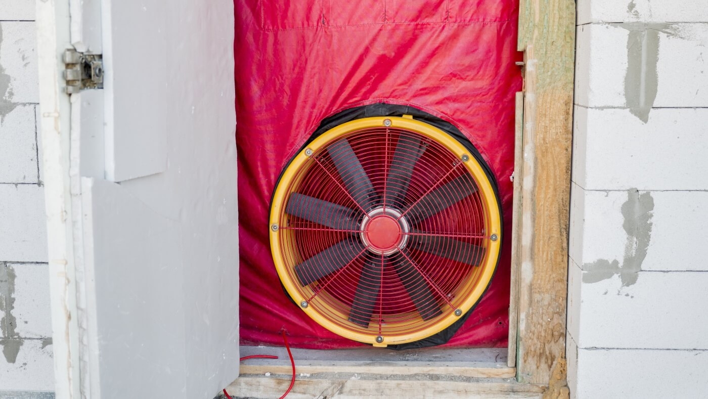 Blower Door Testing Sacramento Valley